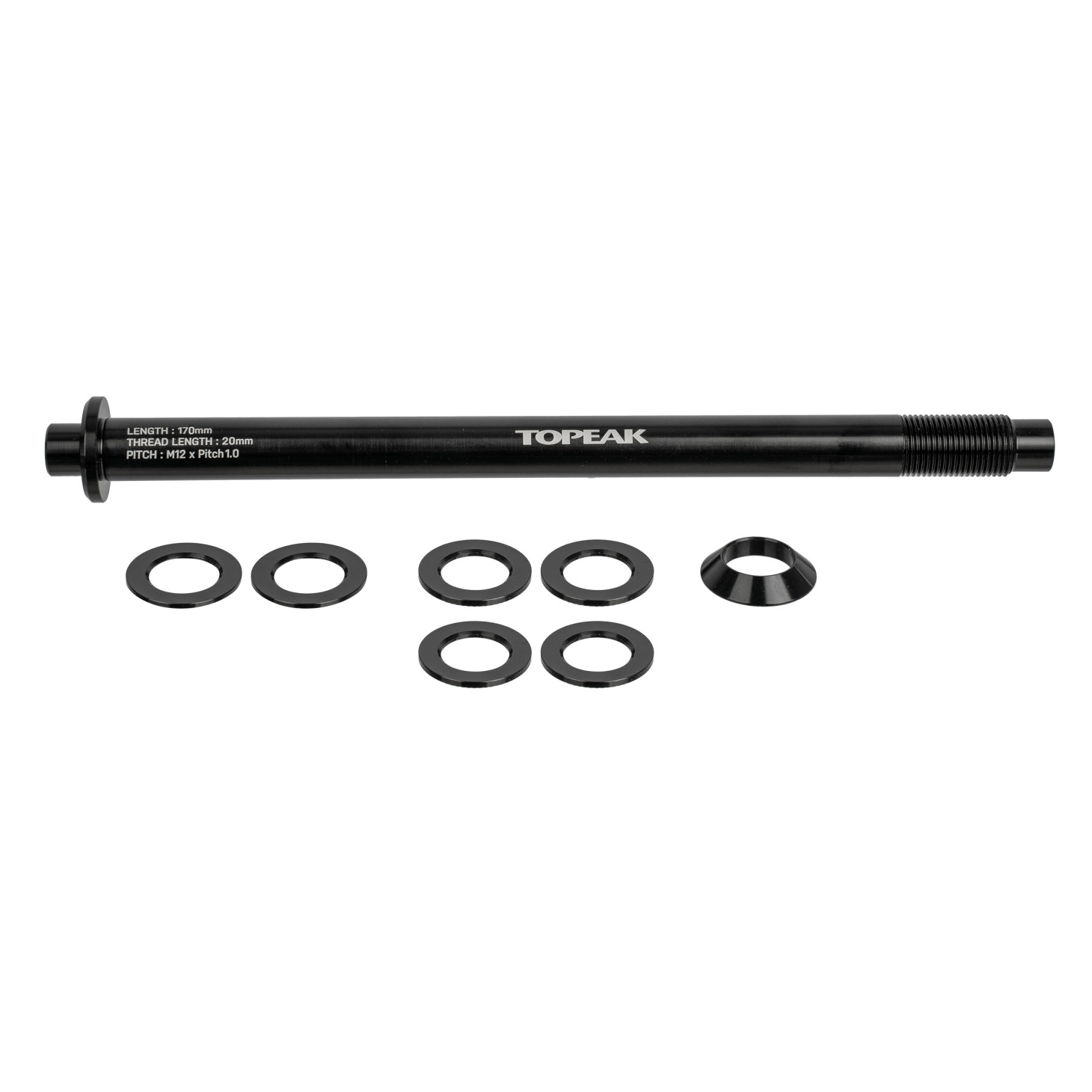 Topeak Zi:RAK Thru-Axle 12 x 1.0mm