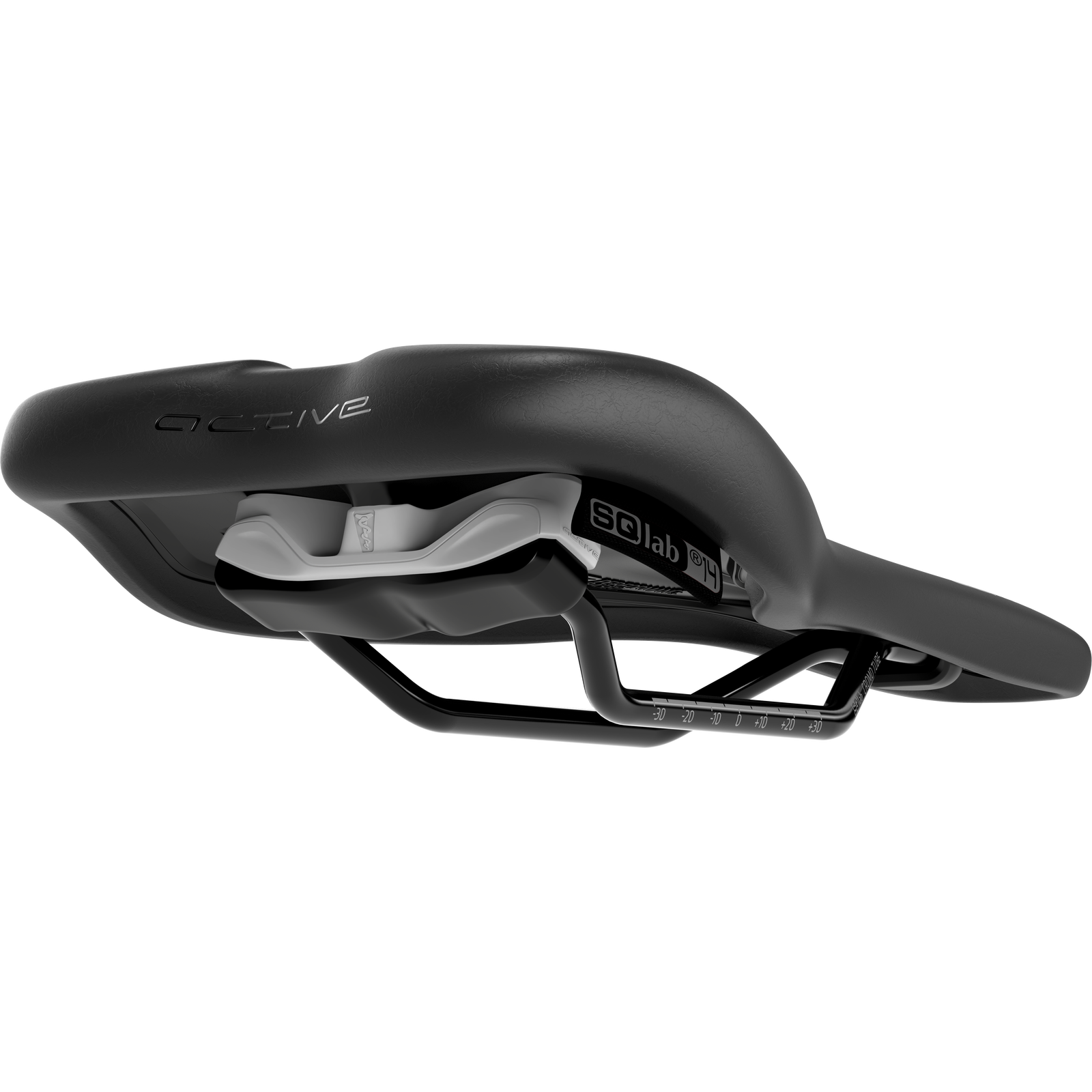 SQlab Sport Sattel 610 Ergolux Active 2.1 – Ansicht schräg hinten