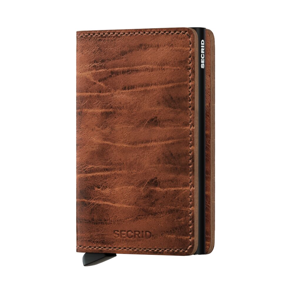 Secrid Slimwallet Dutch Martin Whiskey – Vorderansicht