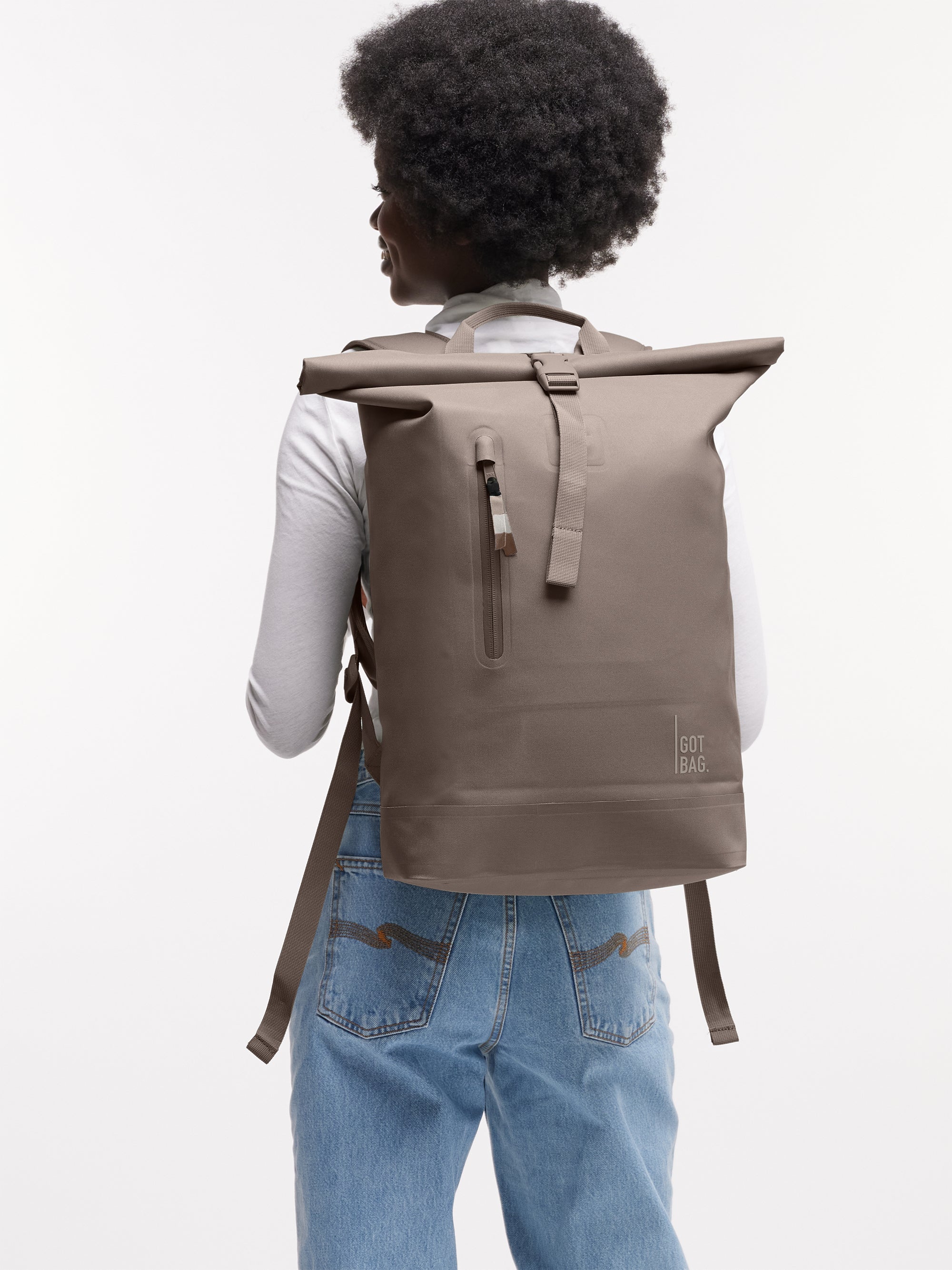 GOT BAG Rolltop Lite 2.0 Monochrome Oyster