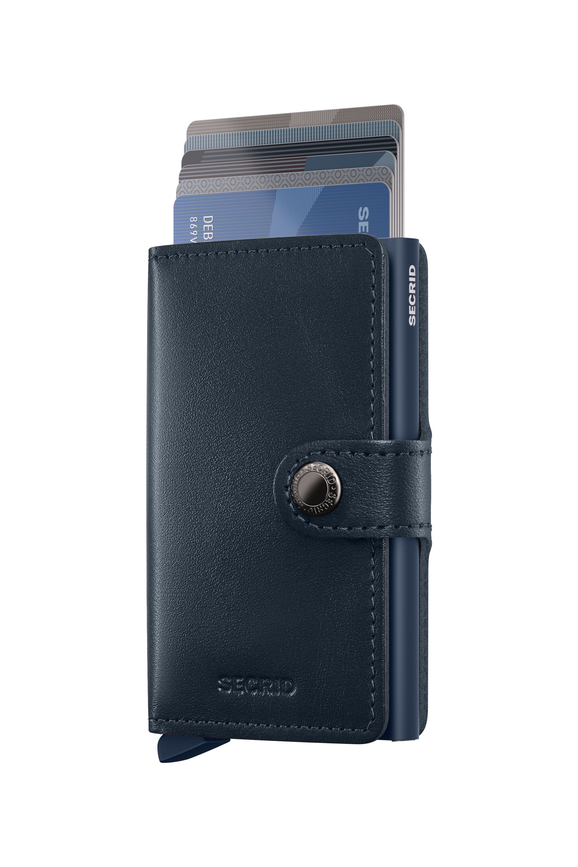 Secrid Miniwallet Original Navy-Navy – mit Karten