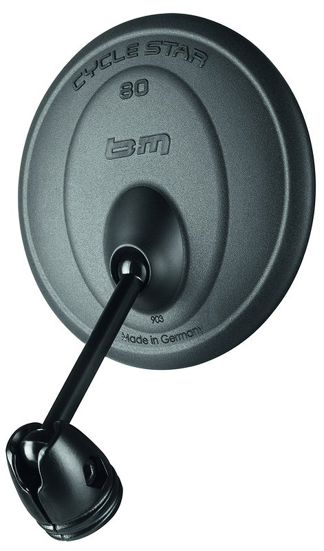 B&M Lenkerspiegel Cycle Star 80 kurze gerade Stange, ca. 6,5 cm 903/1