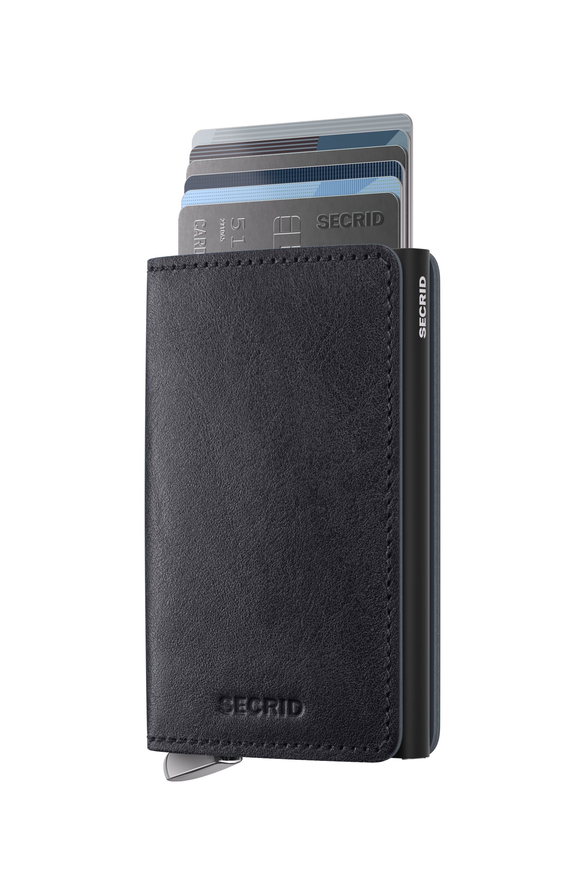 Secrid Slimwallet Basco Ink+ – mit Karten