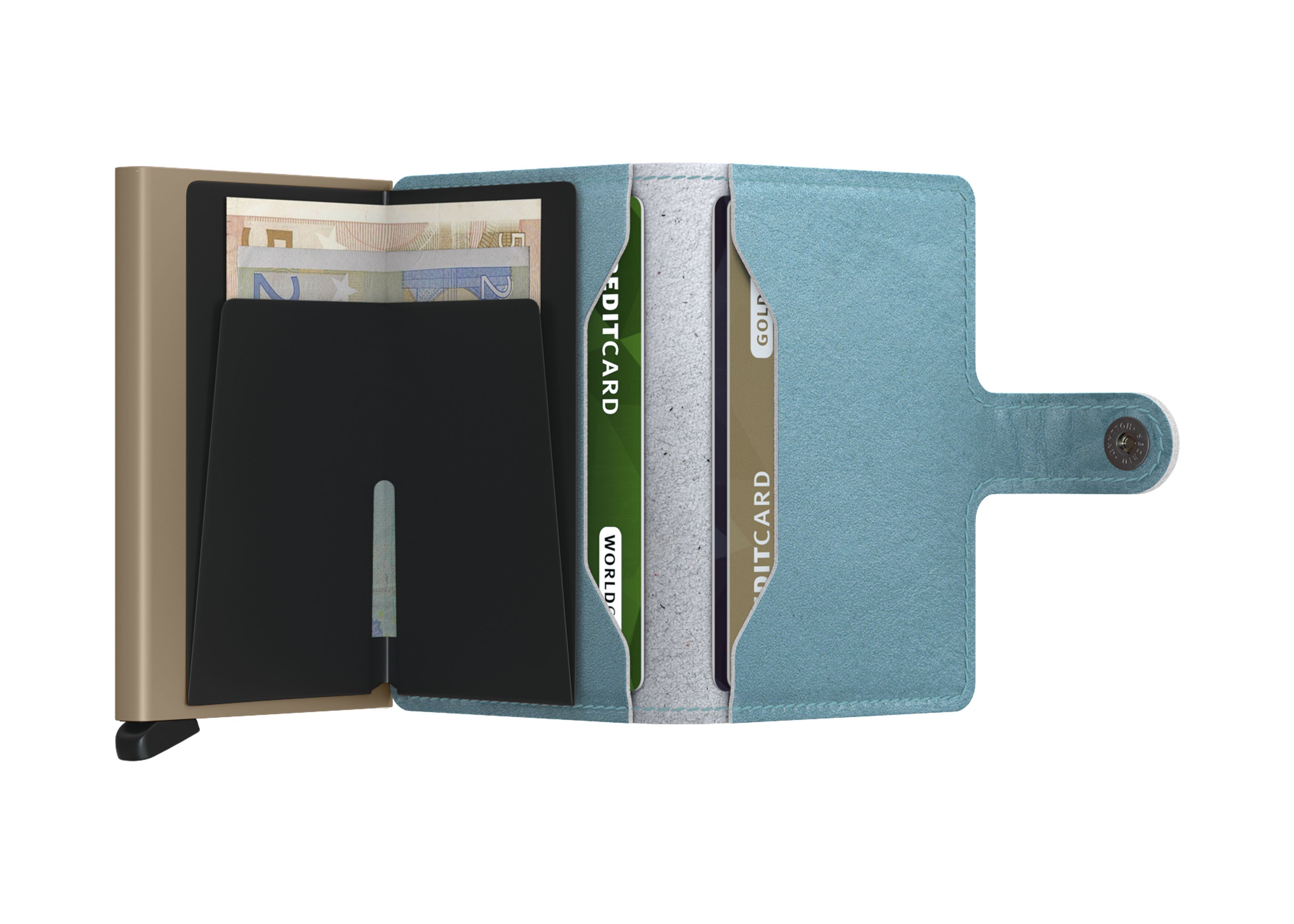 Secrid Miniwallet Art Almond Blossom – geöffnet