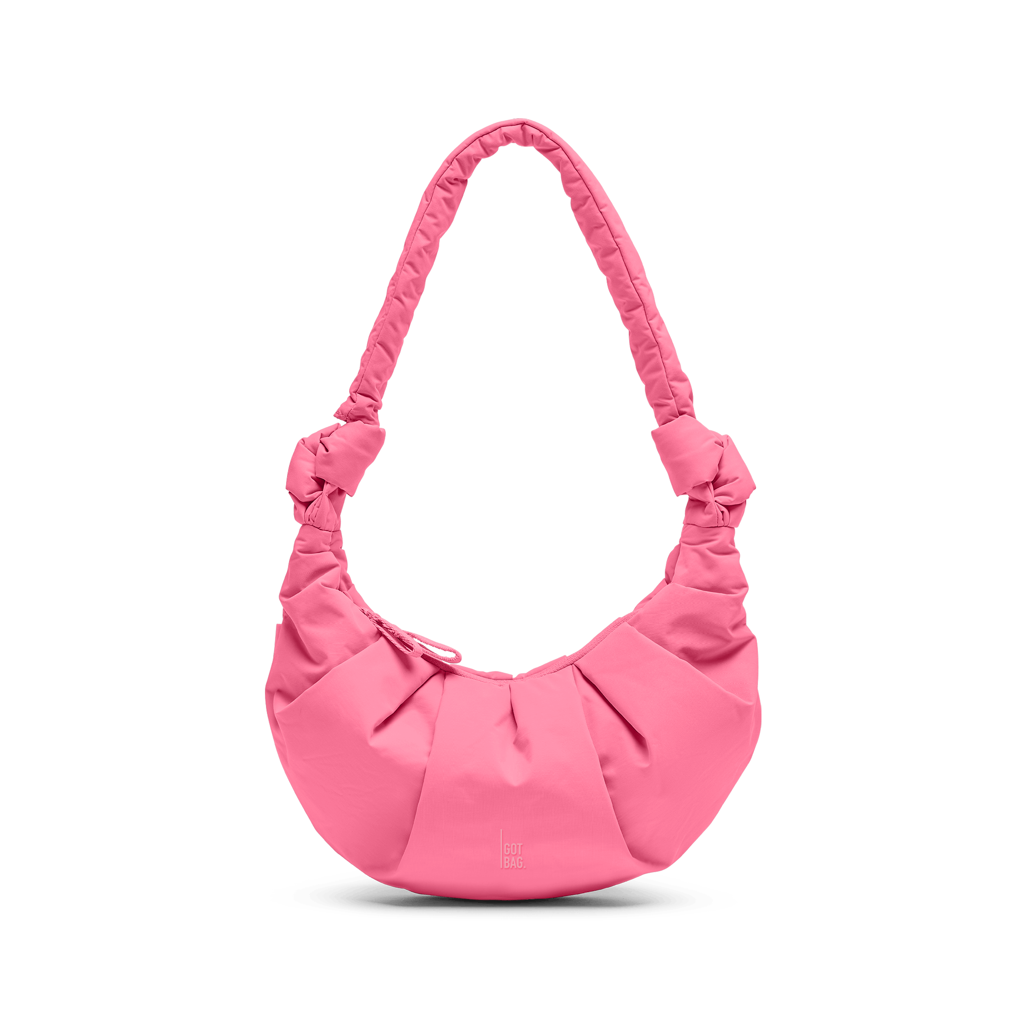 GOT BAG Pleat Moon Bag Small Salina Pink