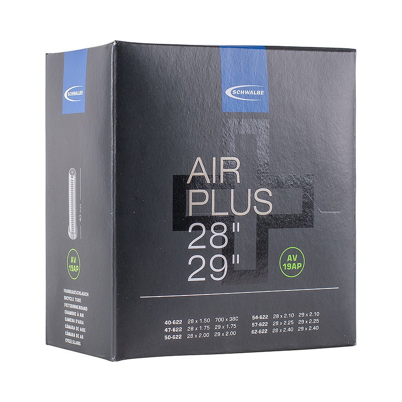 Schwalbe Fahrradschlauch Air Plus 28"/29" AV 19AP 40 mm 40/62-622