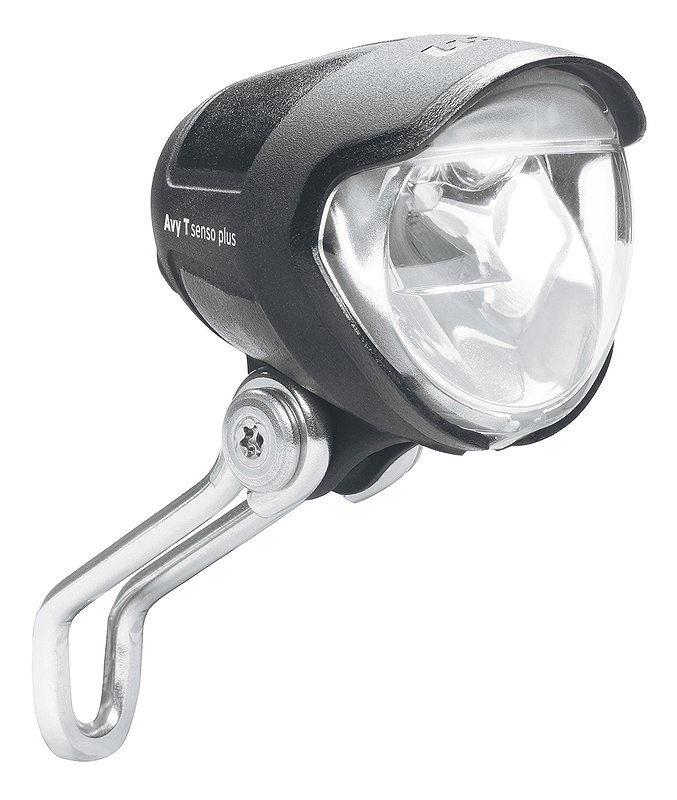 B&M Dynamo-LED-Scheinwerfer Lumotec IQ Avy N schwarz 40 Lux 162RN