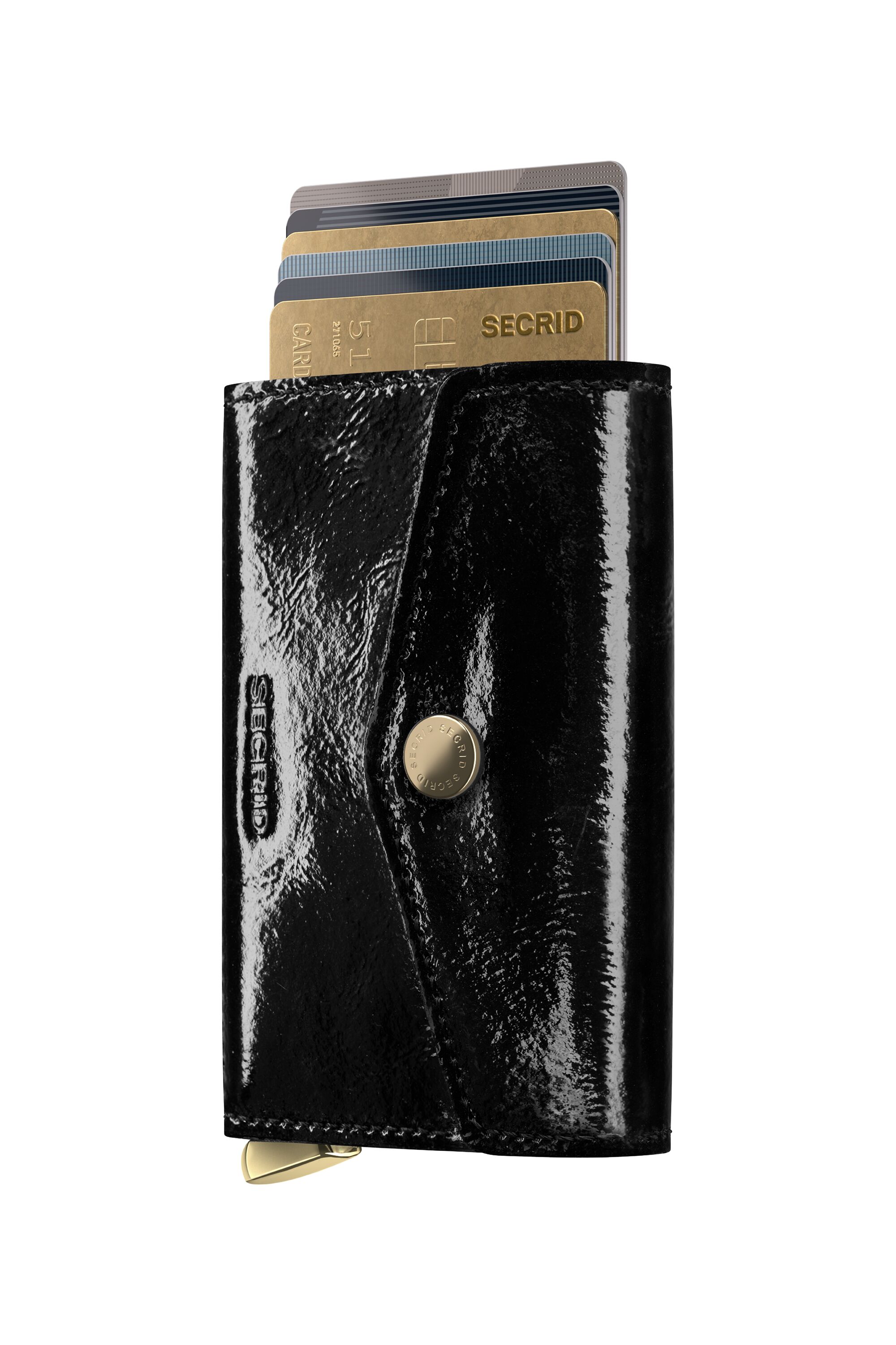 Secrid Envelope Naplak Black+ – mit Karten