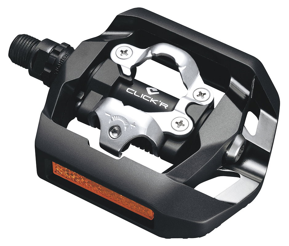 Shimano SPD Pedal PDT421 CLICK'R schwarz EPDT421 SB-Verpackung