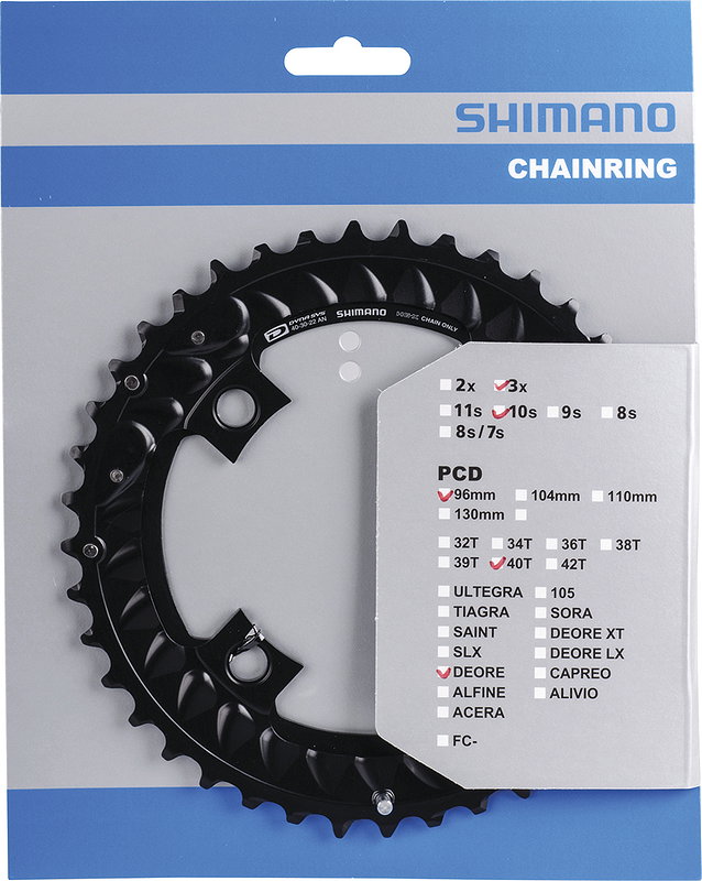Shimano Kettenblatt Deore FCM6000 40 Zähne Y1WC98020