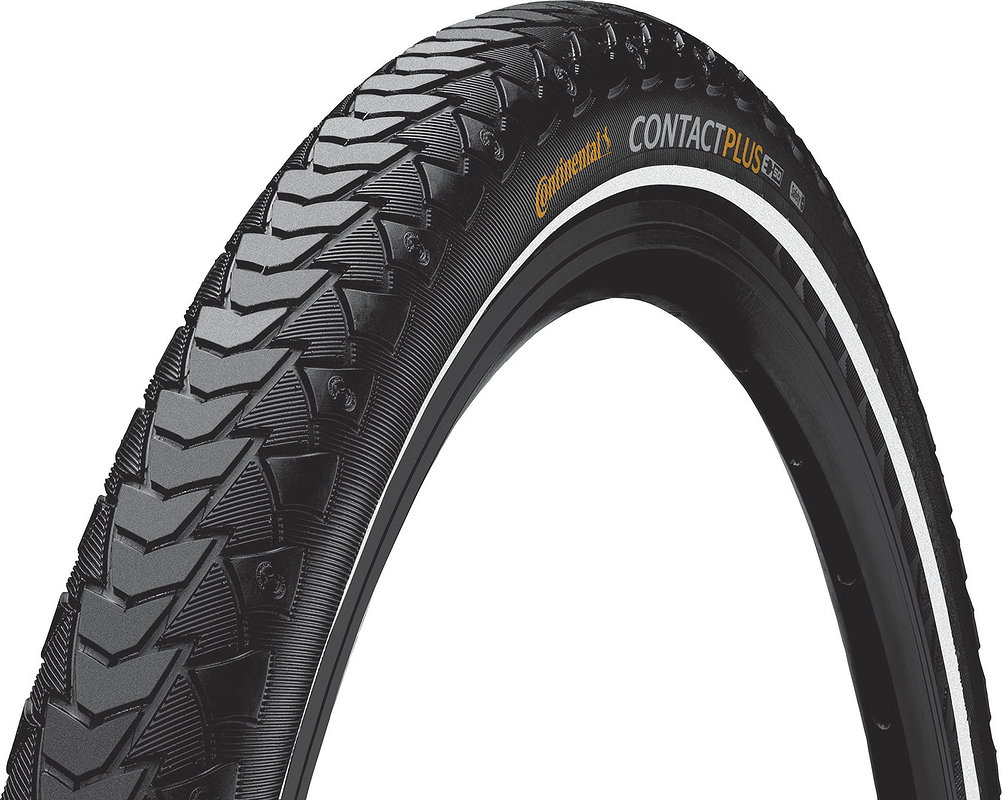 Continental Fahrradreifen Contact Plus schwarz Reflex 37-622 28x1 3/8 x1 5/8 0101005