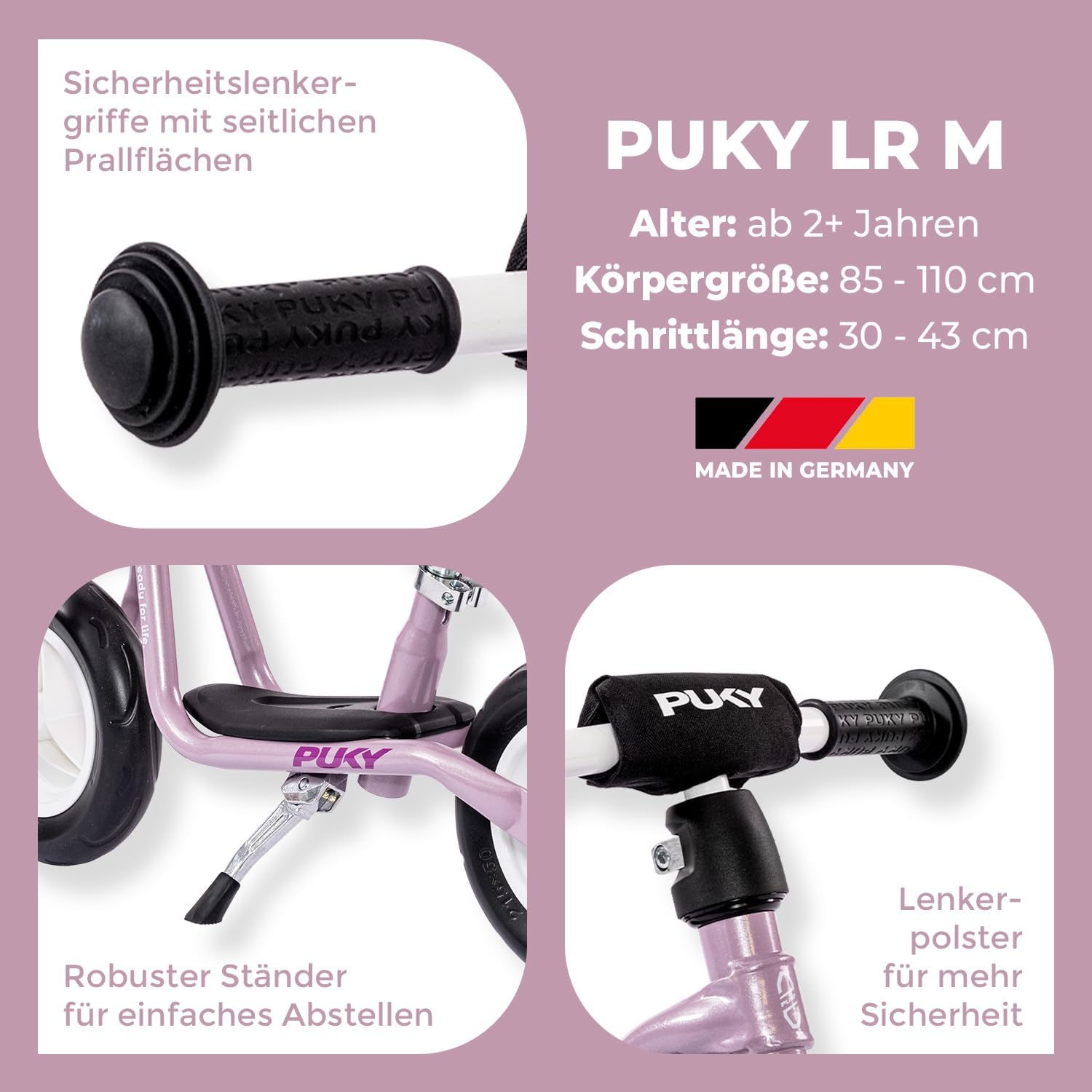 LR M  pearl Pink Laufrad