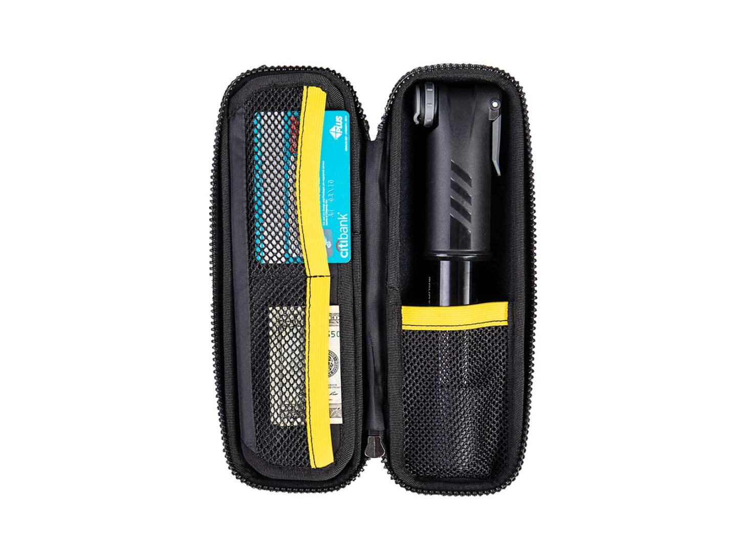 Topeak CagePack XL, yellow strap