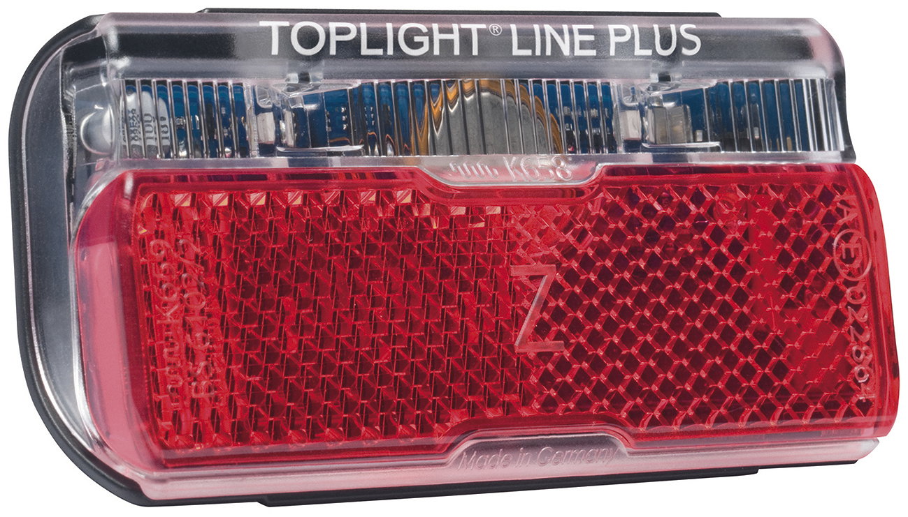 B&M LED-Dynamorücklicht Toplight Line plus 50 mm Bolzenabstand 323ALT-02