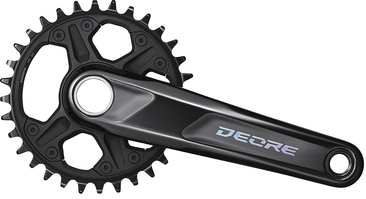 Shimano Kettenradgarnitur Deore FCM6120 2-PIECE 32 Zähne / Boost schwarz 175 mm EFCM61201EXA2