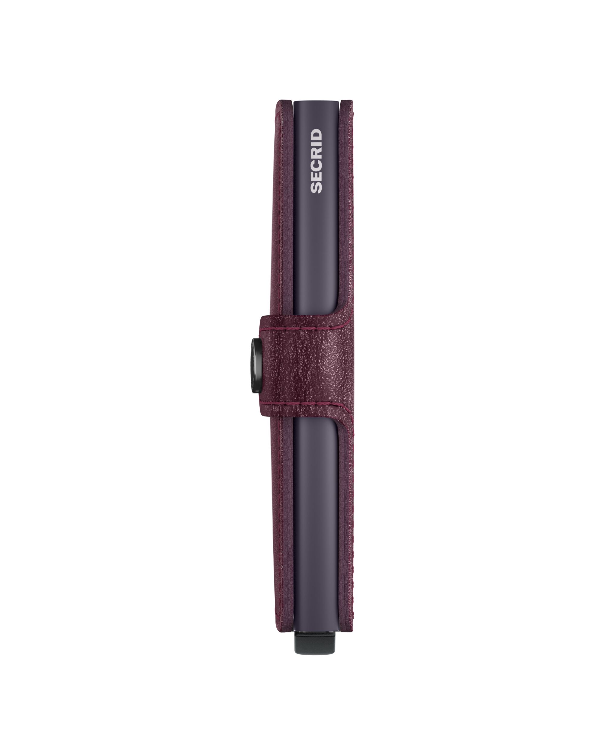 Secrid Miniwallet Original Cranberry – Seitenansicht