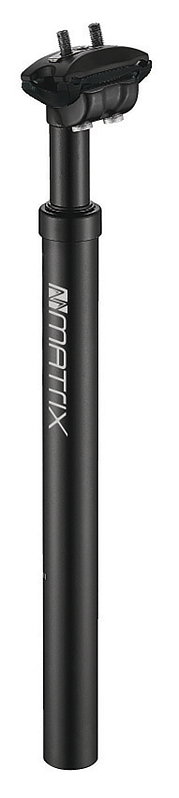 MATRIX Federsattelstütze SP30 ca. 86-100 kg 30,9 mm schwarz 350 mm