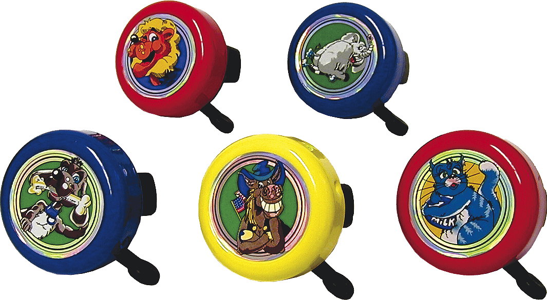 Reich Kinder-Glocke Crazy Animals 22,2 mm sortiert