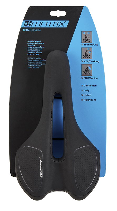 MATRIX Sport Sattel Ergonomic Comfort Athletic L274 x B162 mm Unisex EVP