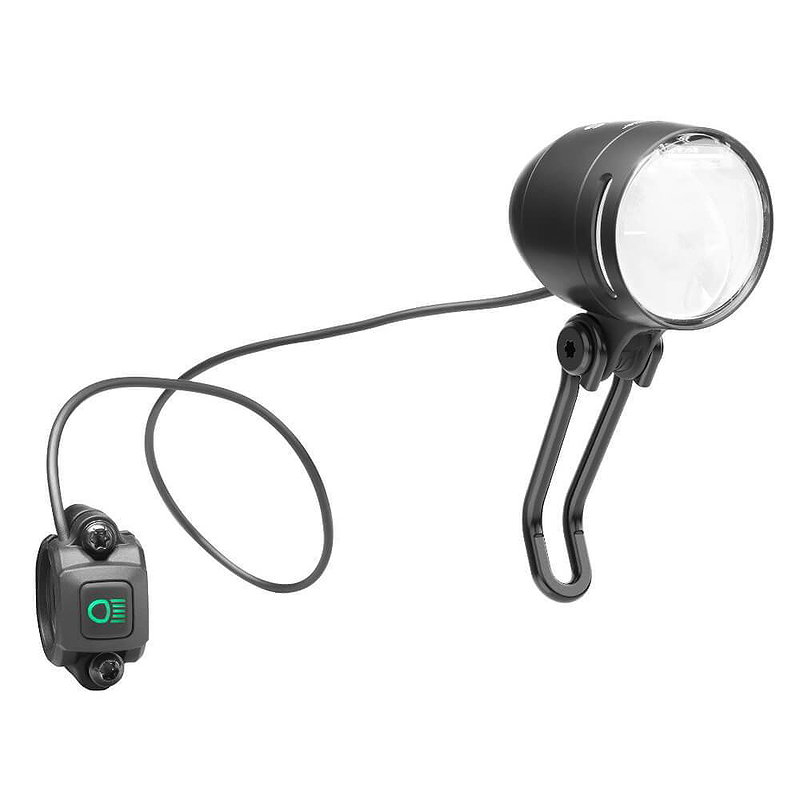 B&M E-Bike LED Scheinwerfer Lumotec IQ-XS High Beam schwarz 100 Lux 167HRU65-01