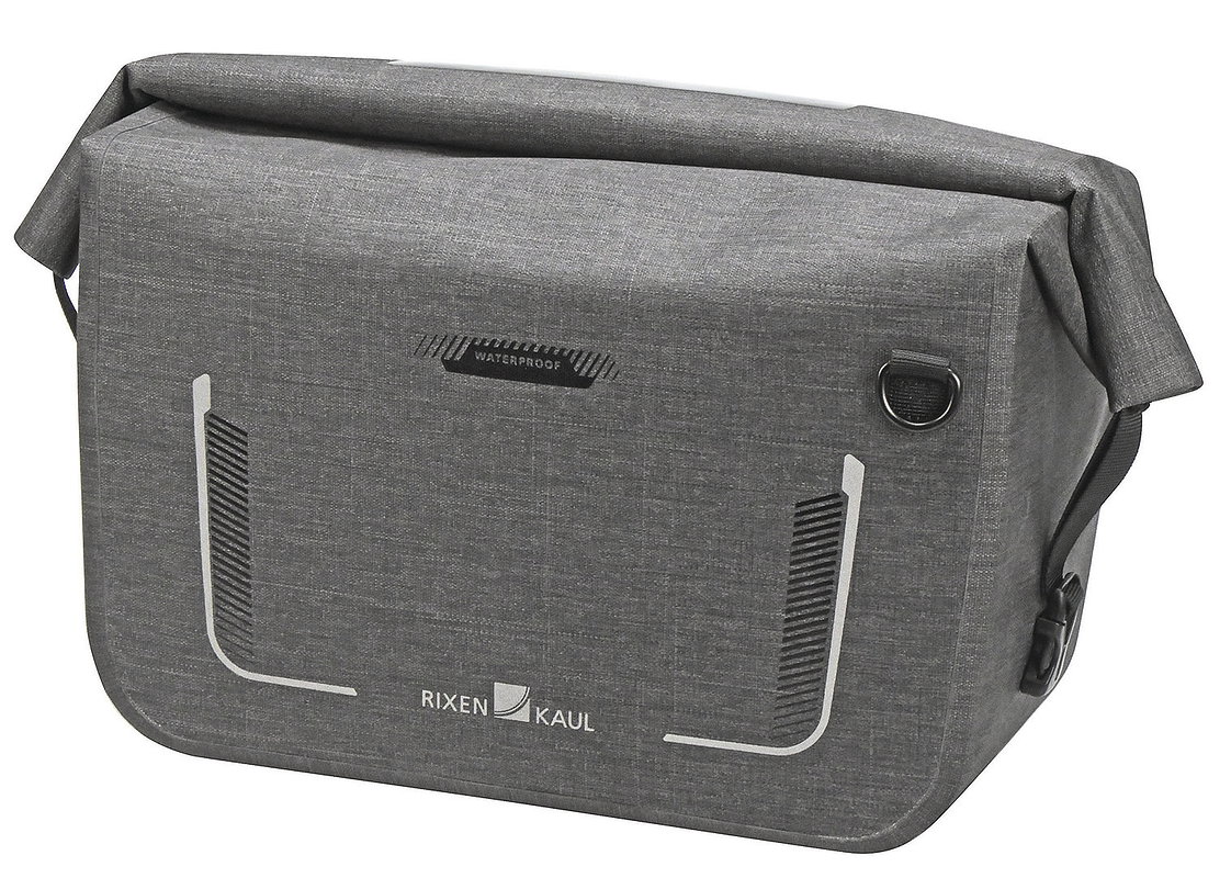 Rixen & Kaul Lenkertasche Lightpack Max Waterproof OHNE Lenkeradapter grau