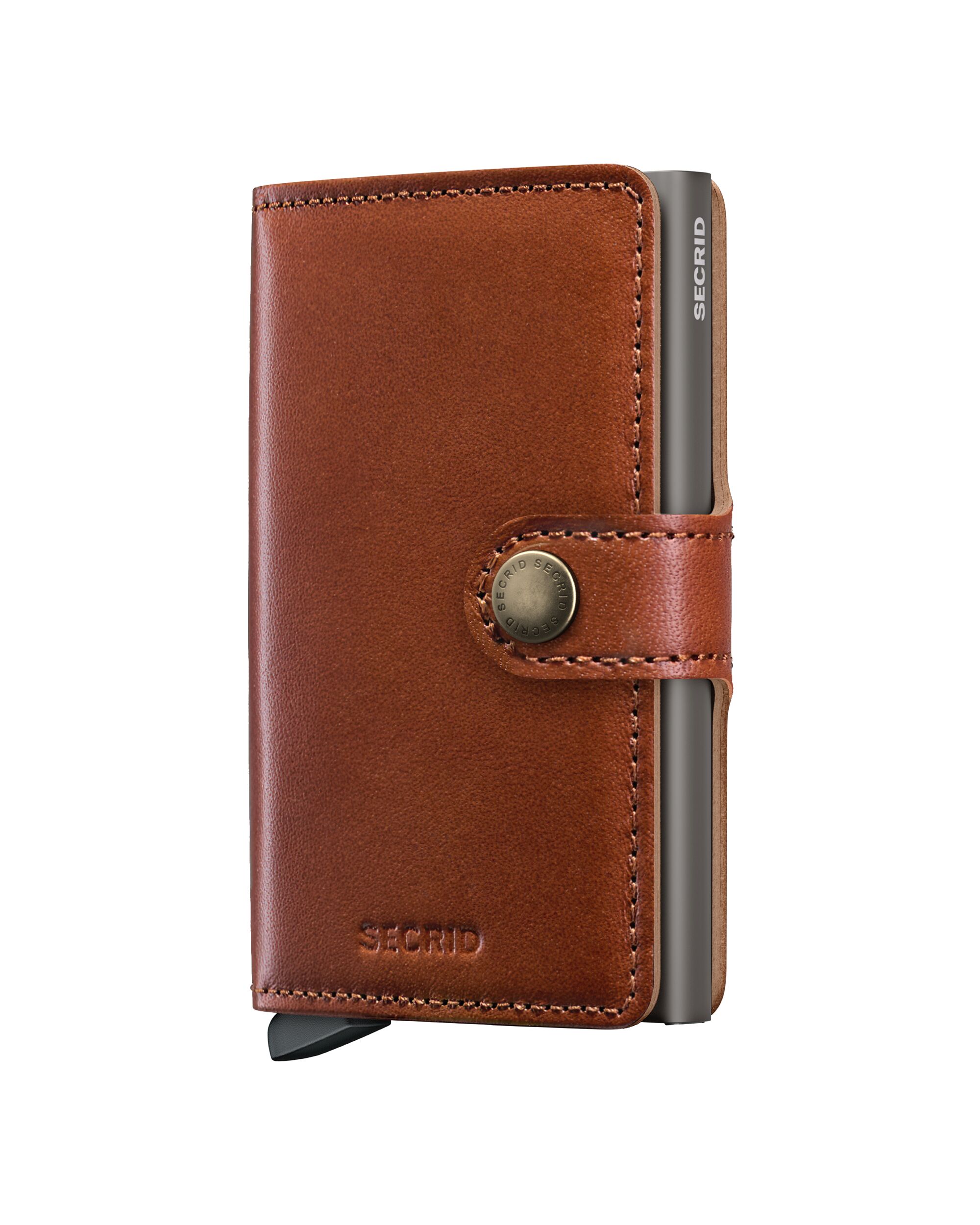 Secrid Miniwallet Texano Saddle – Vorderansicht