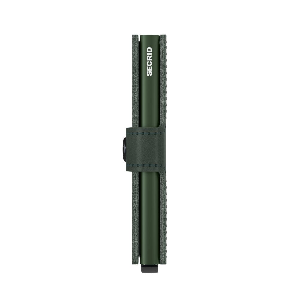 Secrid Miniwallet Original Green – Seitenansicht