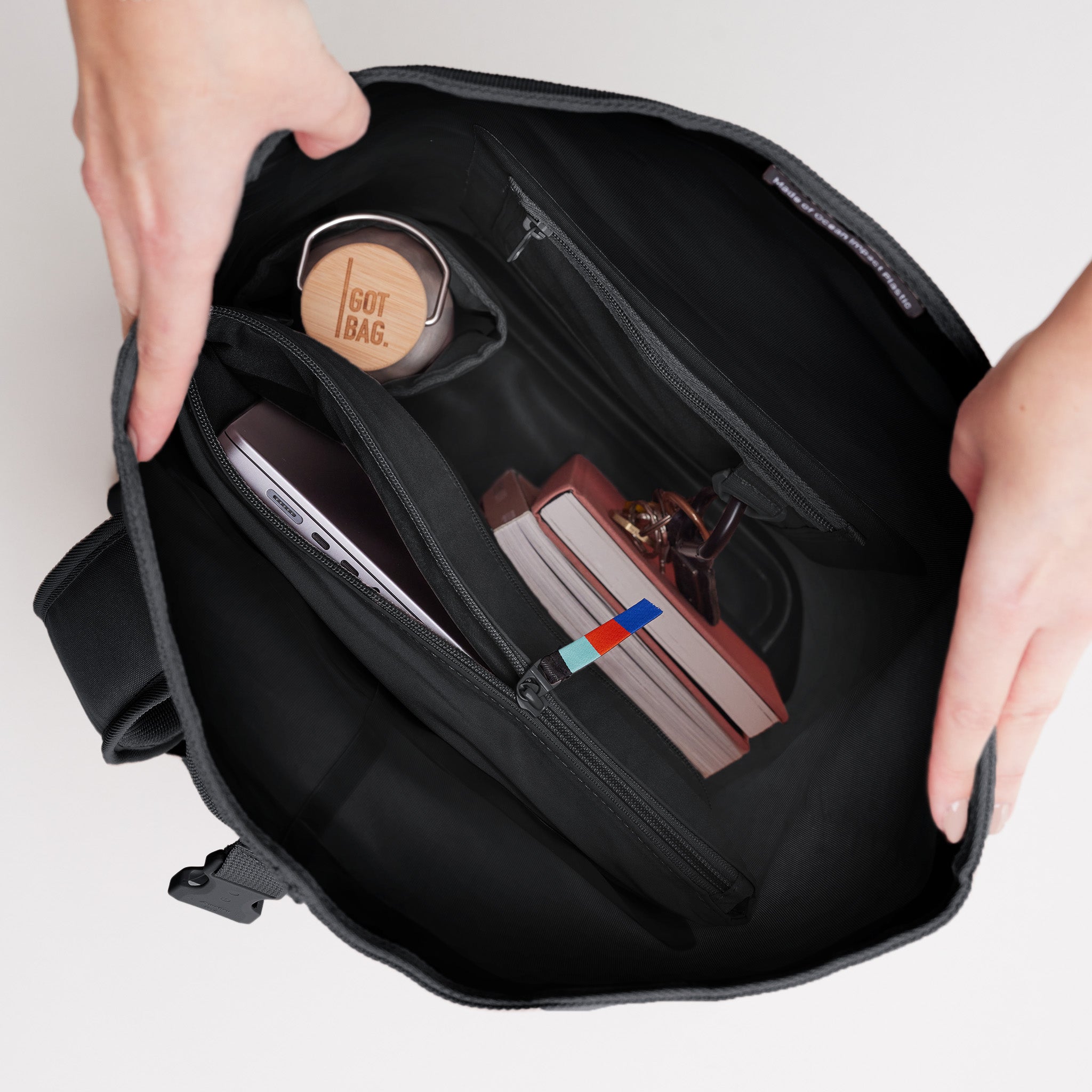 GOT BAG Rolltop 2.0 Malizia Black