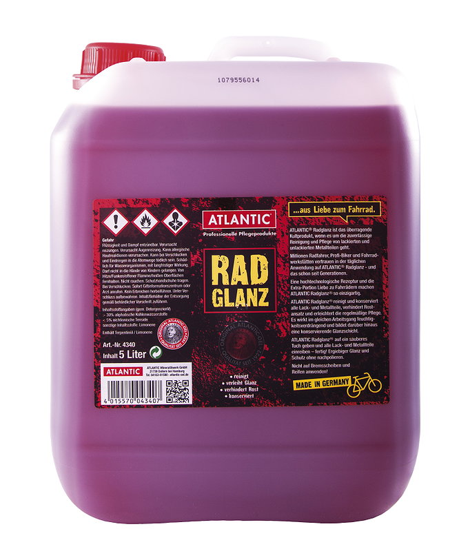 ATLANTIC Fahrradreiniger Radglanz 5 l Kanister