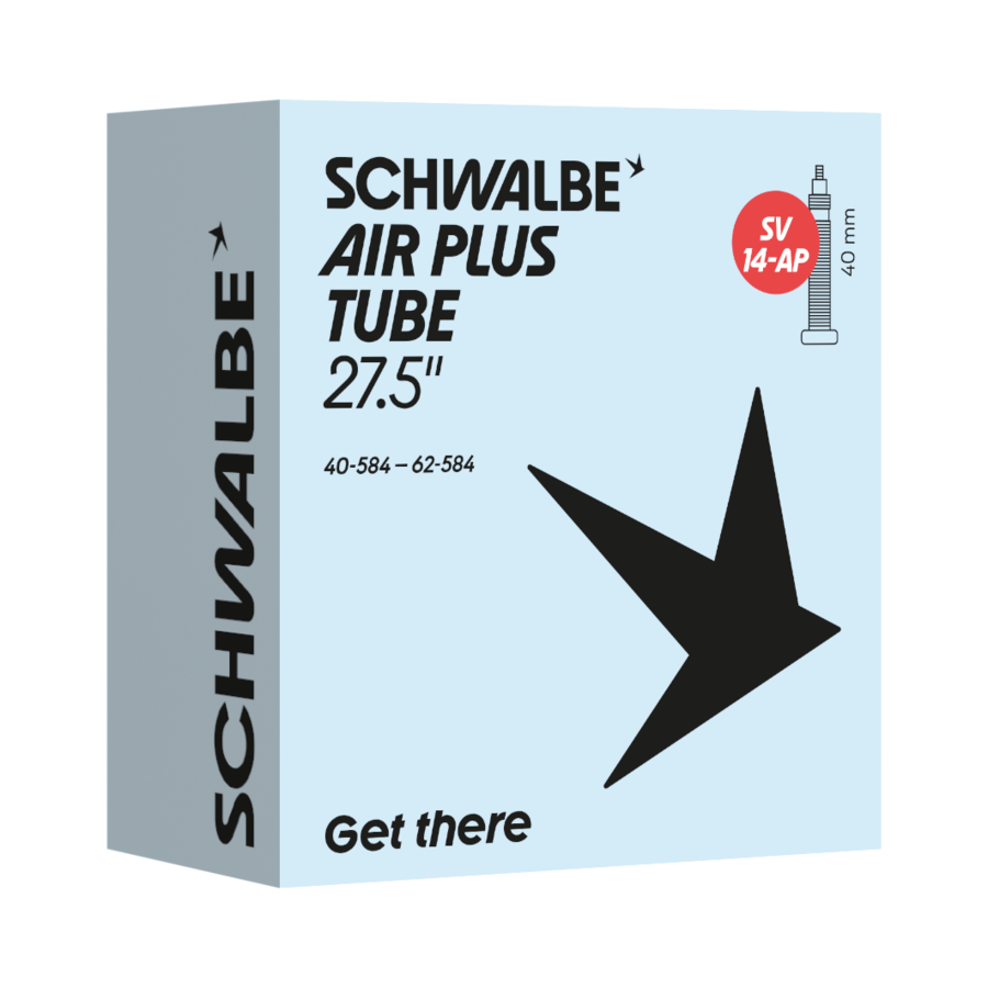Schwalbe Fahrradschlauch Air Plus 27,5" SV 14AP 40 mm 40/62-584