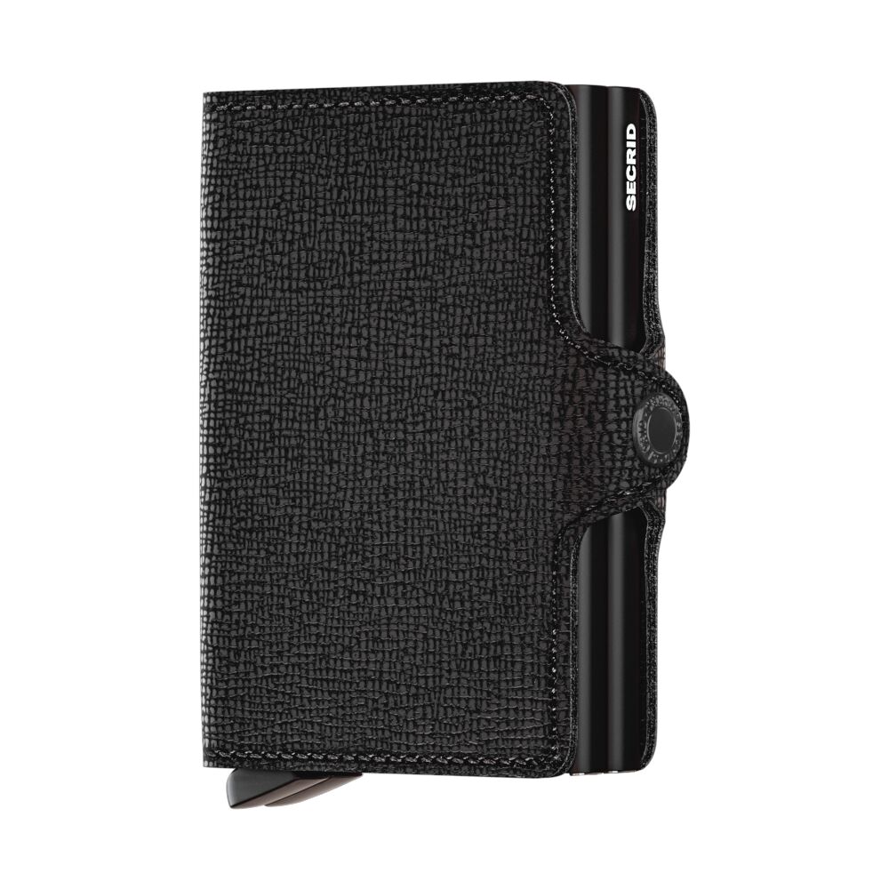 Secrid Twinwallet Crisple Black – Vorderansicht