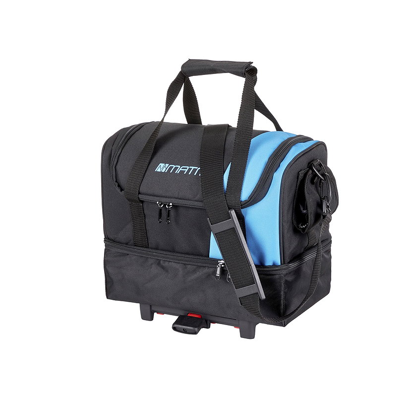 MATRIX Gepäckträgertasche UniKlip schwarz/blau