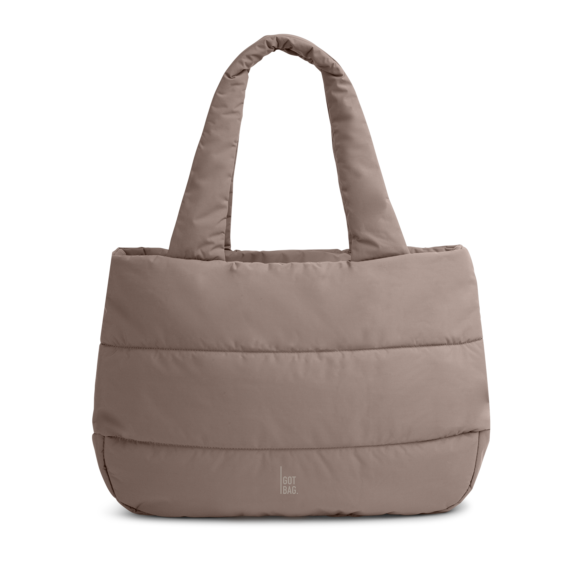 GOT BAG Puffer Horizon Tote Bag Oyster
