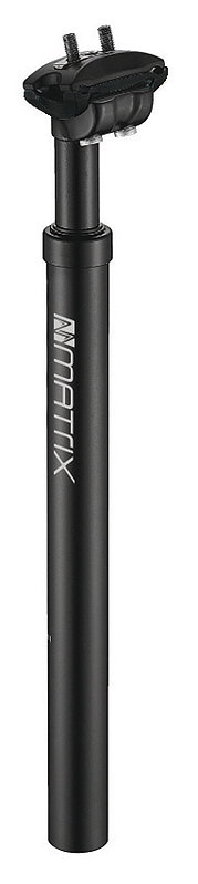 MATRIX Federsattelstütze SP30 ca. 65-85 kg 30,9 mm schwarz 300 mm