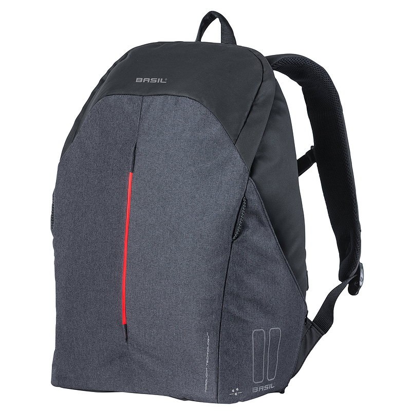 Basil Rucksack Herren B-Safe Nordlicht graphit schwarz