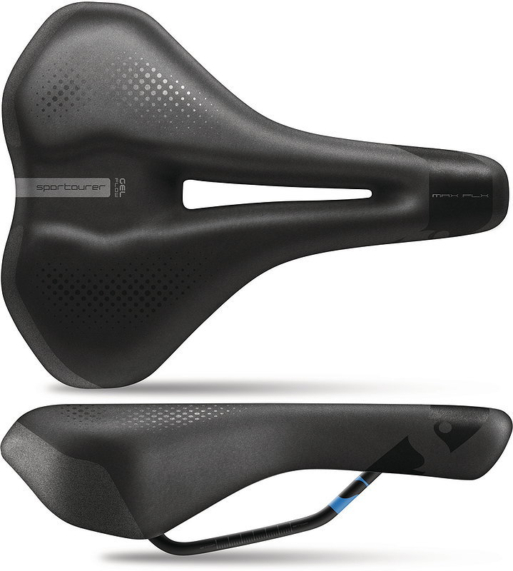 Sportourer City Sattel Max FLX Gel Flow Relaxed L269 x B205 mm / 485 g Unisex SB-Verpacku