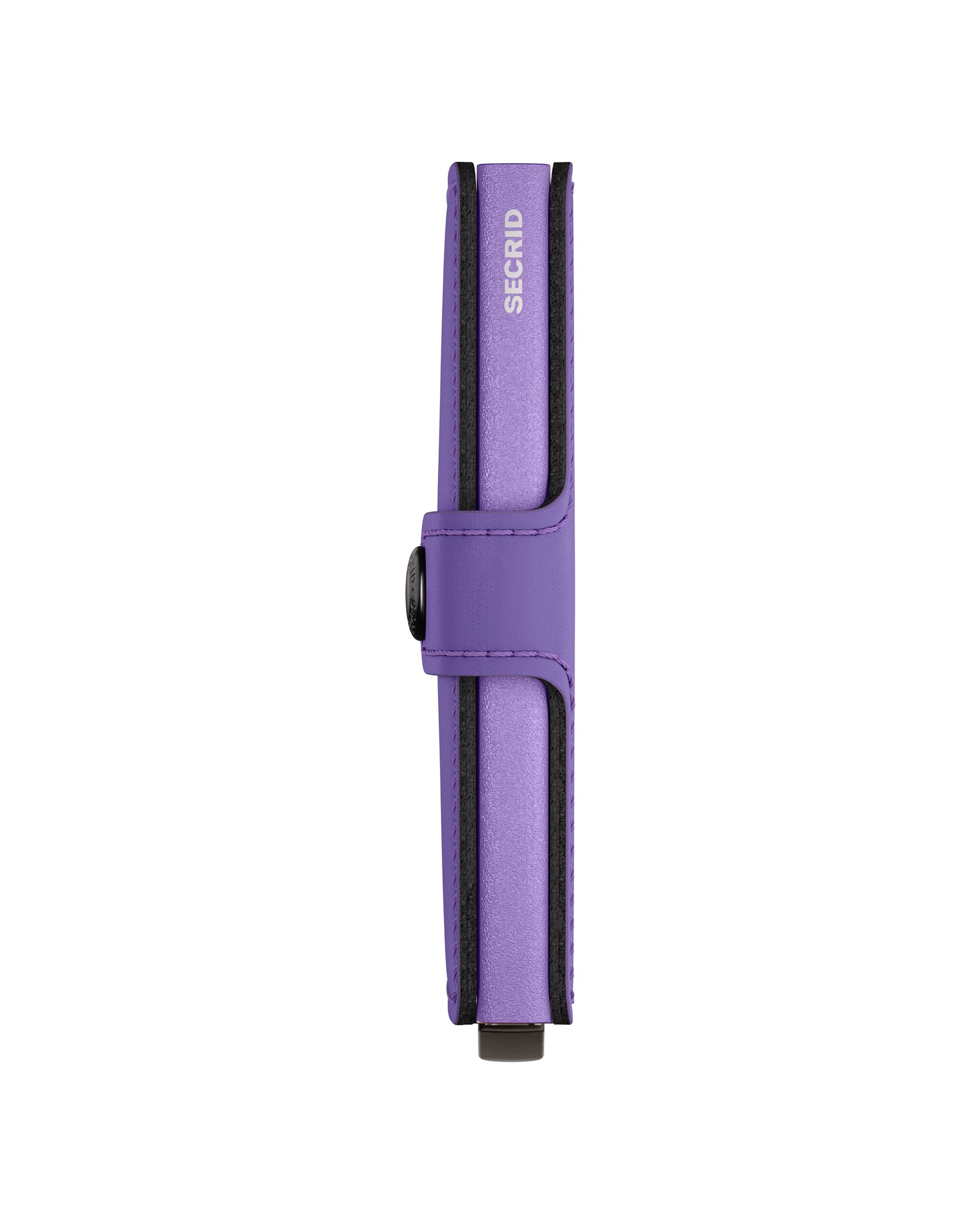 Secrid Miniwallet Yard powder Lilac – Seitenansicht