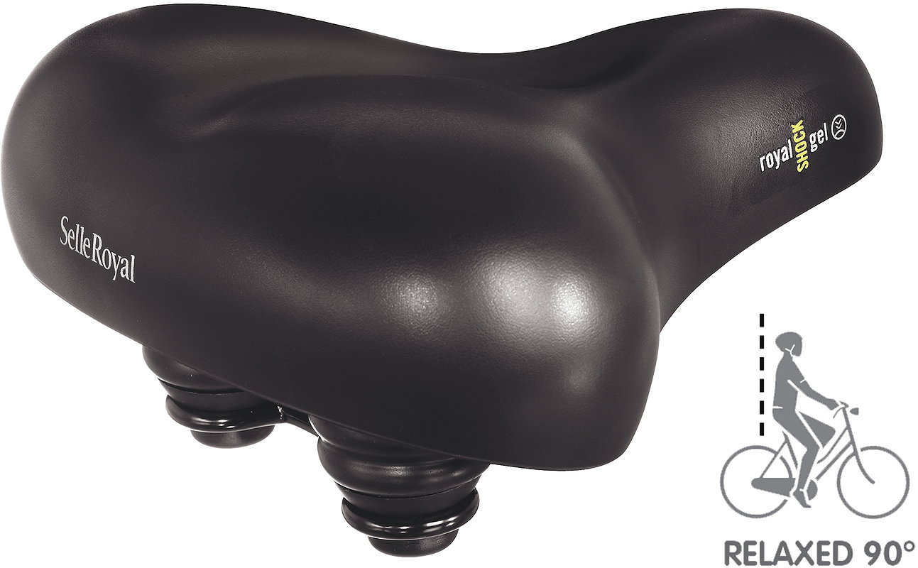Selle Royal City Sattel Journey Relaxed 90° L275 x B251 mm / 835 g Unisex Modell
