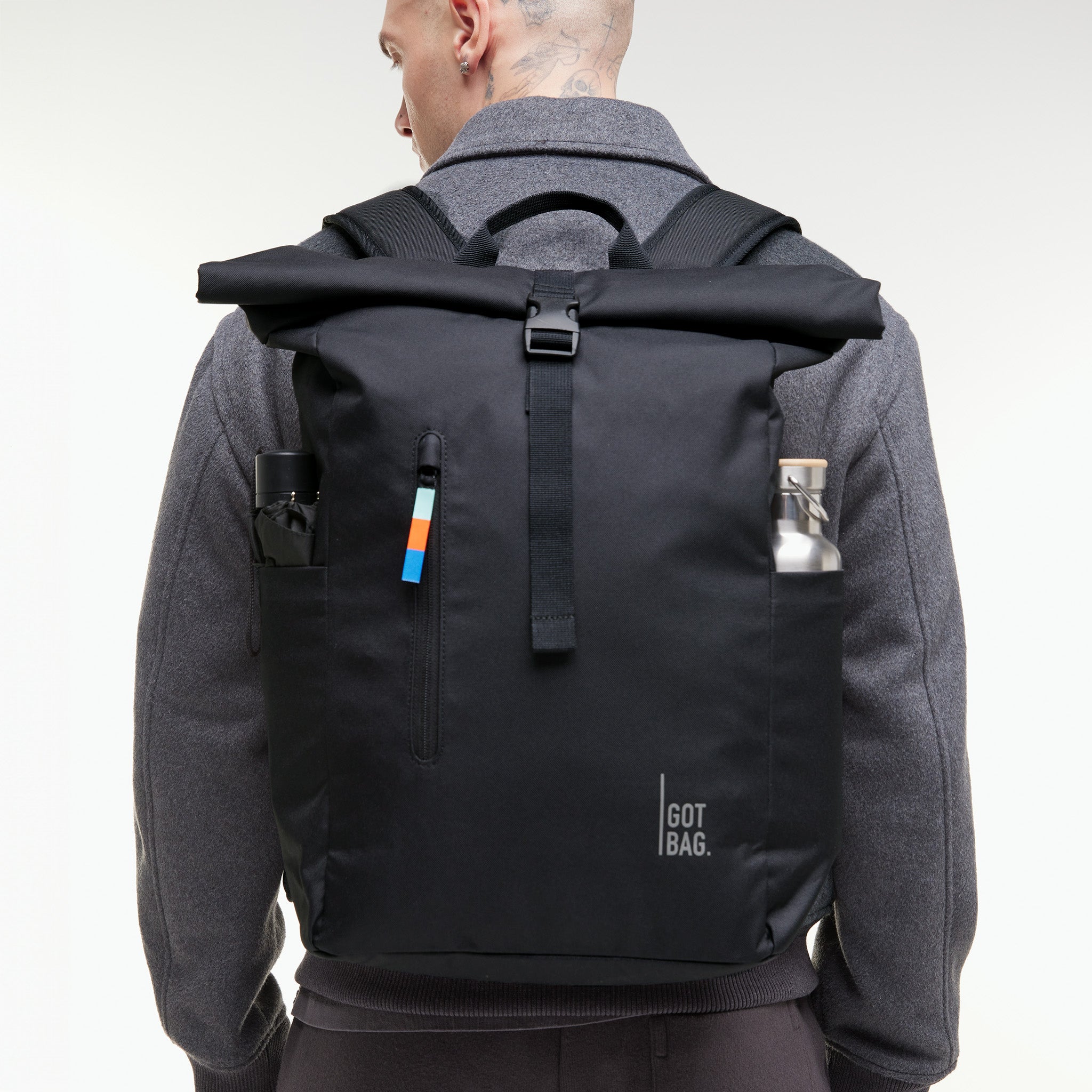 GOT BAG Rolltop Easy Black