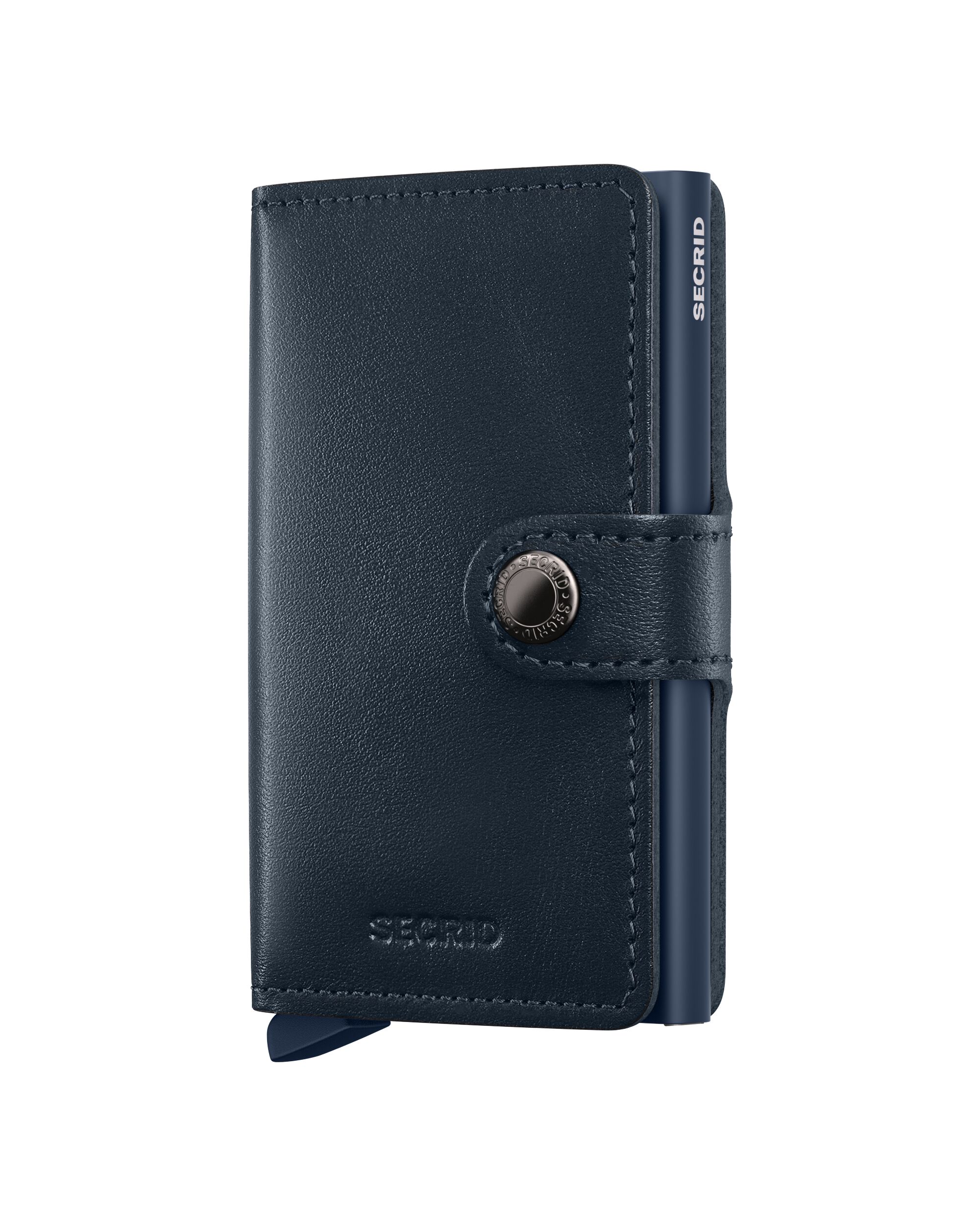 Secrid Miniwallet Original Navy-Navy – Vorderansicht