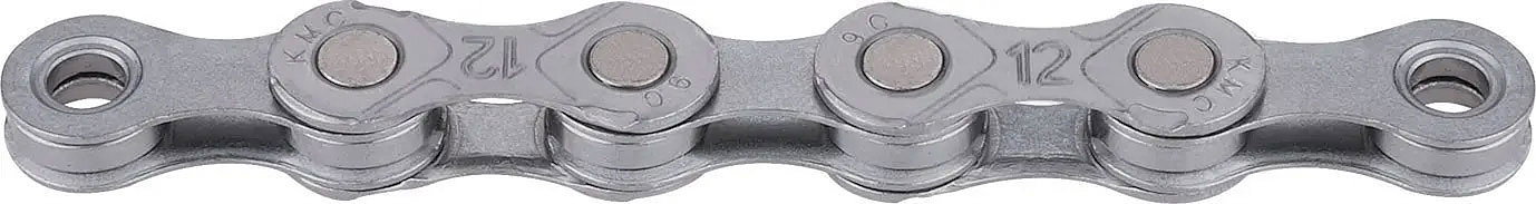 KMC E-Bike Kette e12 EPT 12-fach silber 130 Glieder, 1/2" x 11/128"