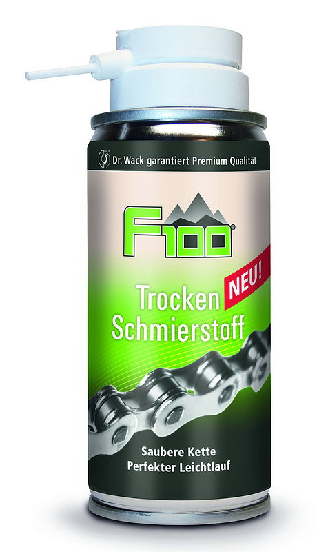 F100 Kettenöl Trocken Schmierstoff 100 ml Sprühdose