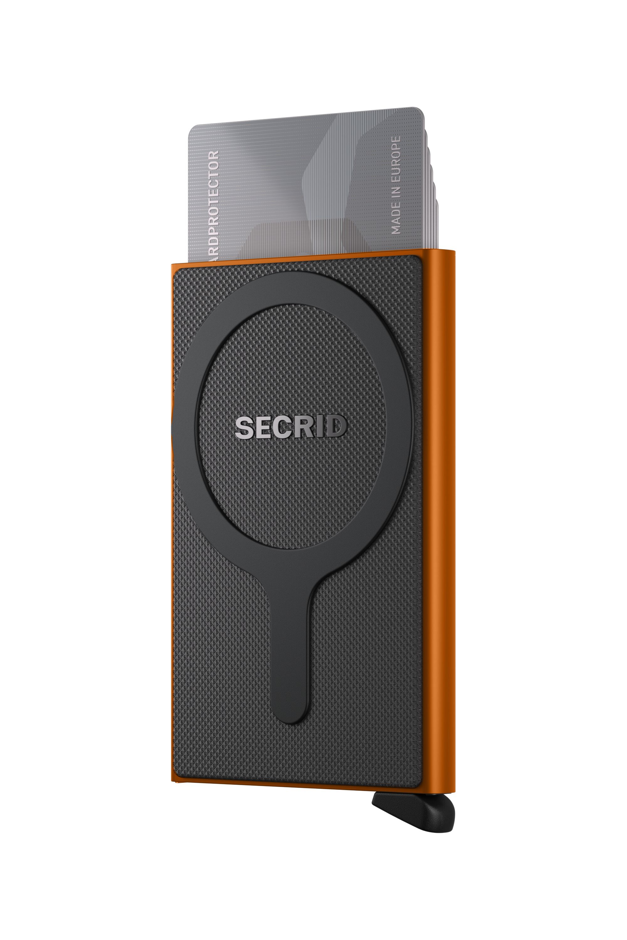 Secrid Cardprotector for Magsafe Orange – mit Karten