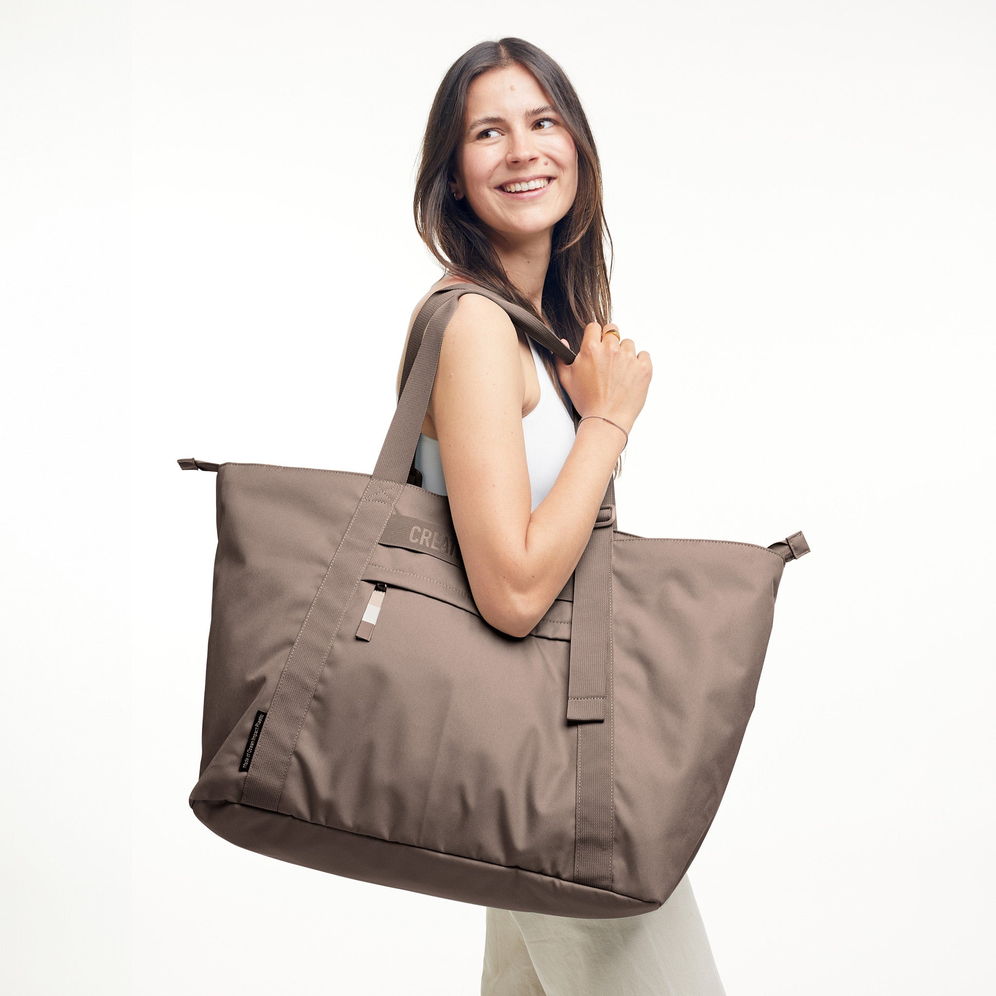 GOT BAG Tote Bag Large Monochrome Oyster