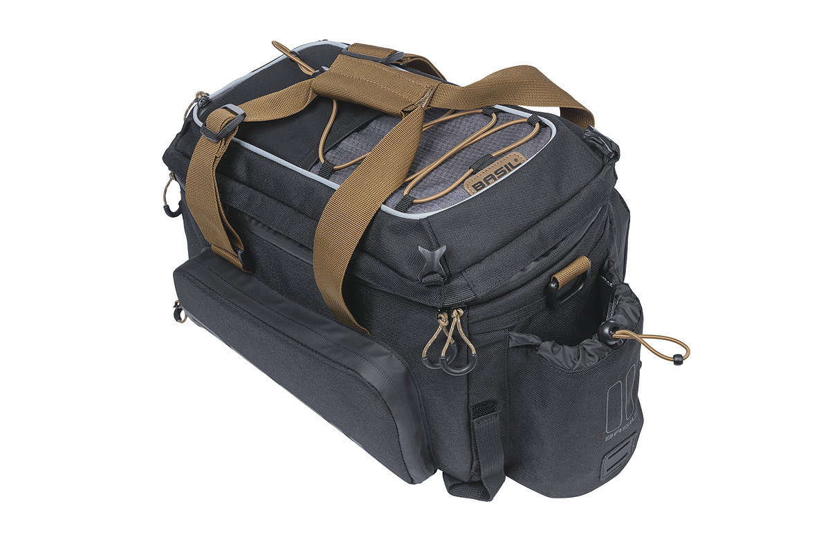 Basil Gepäckträgertasche Miles Trunkbag XL Pro dunkelgrau