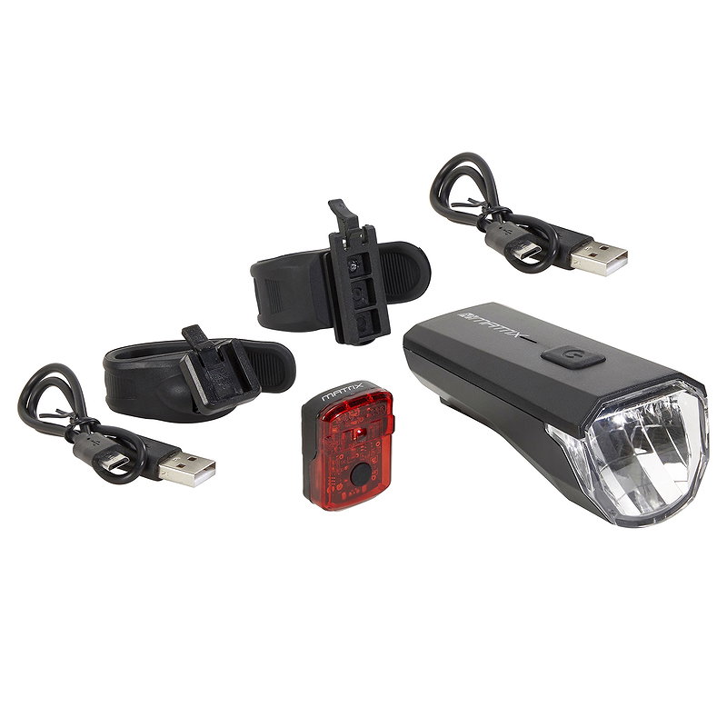 MATRIX LED Akkuleuchten Set 50 LUX BLS 25 schwarz