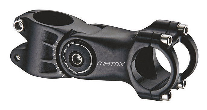 MATRIX Ahead-Vorbau Race Fit 110 mm schwarz-matt 31,8 mm 1 1/8" 0- +60°