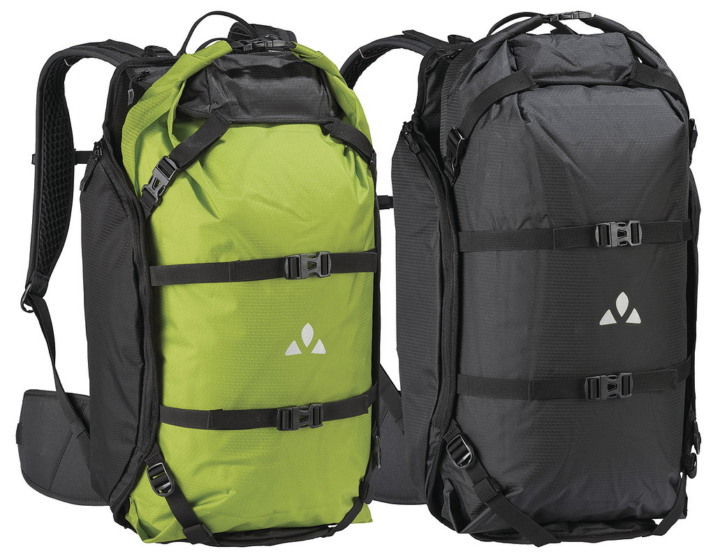 VAUDE Rucksacksystem Trailpack schwarz/grün