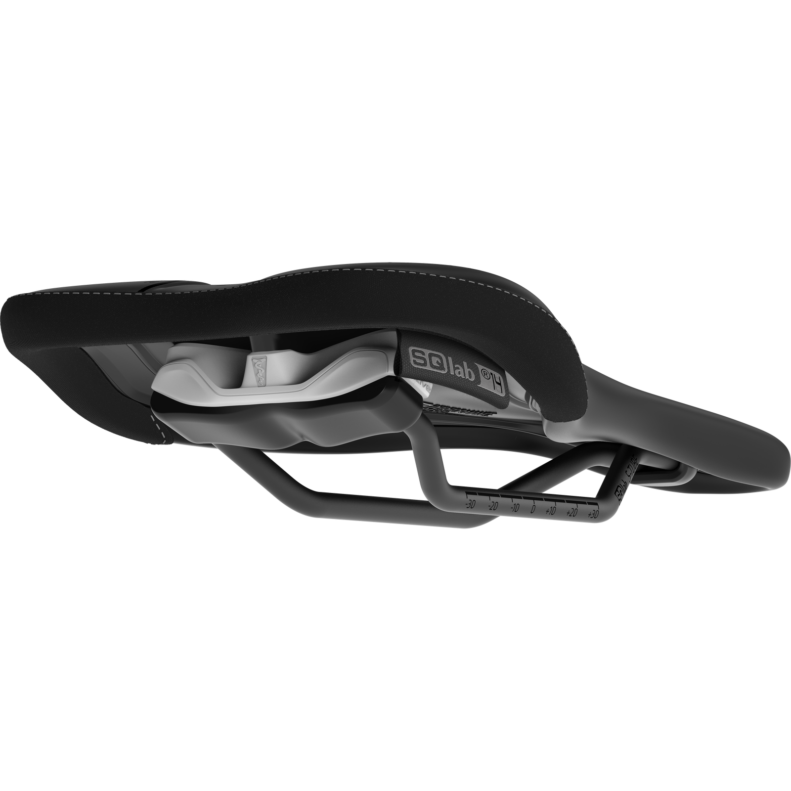 SQlab Sport Sattel 611 Ergowave Active 2.1 S-Tube – Ansicht schräg hinten