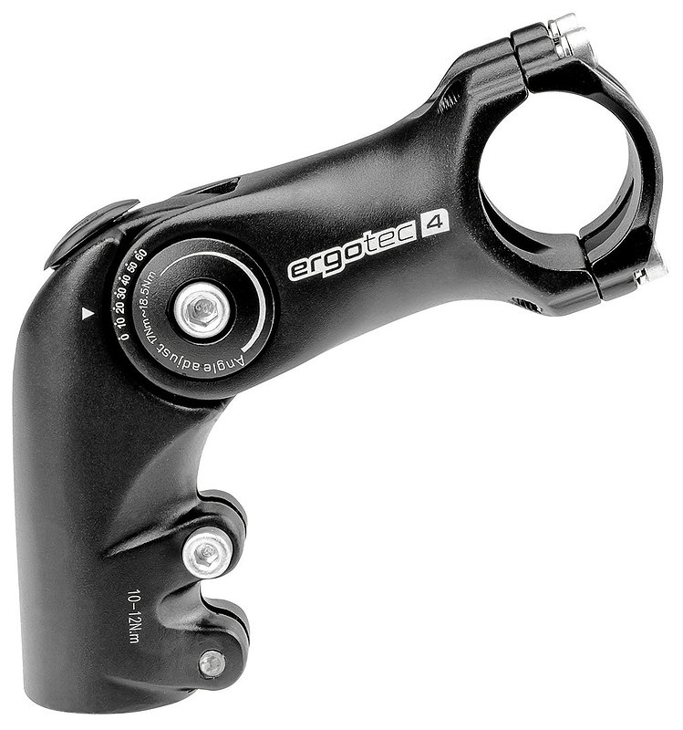 MATRIX Ahead-Vorbau Octopus 2 50 90 mm schwarz sand. 31,8 mm 1 1/8" 0- +60°